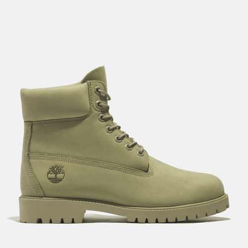 Wasserdichter Heritage 6-Inch Boot zum Schnüren für Herren in Hellgrün, Mann, , Größe: 43.5 - Timberland - Modalova