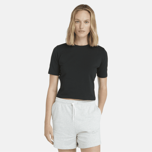 T-shirt Corta da Donna in colore nero, Donna, colore nero, Taglia: L - Timberland - Modalova