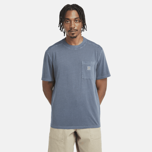 T-shirt con Tasca sul Petto Merrymack River da Uomo in scuro, Uomo, , Taglia: XL - Timberland - Modalova
