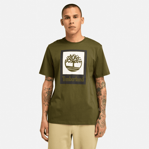 All Gender Stack T-Shirt mit Logo in , Mann, , Größe: XXL - Timberland - Modalova