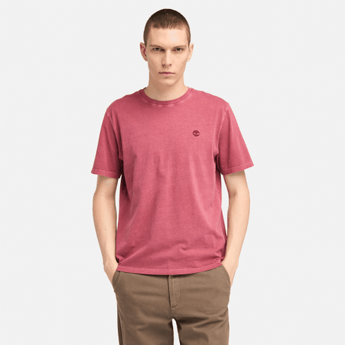 T-shirt a Maniche Corte Tinta in Capo Dunstan River da Uomo in , Uomo, , Taglia: S - Timberland - Modalova