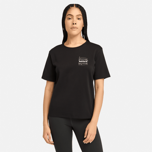 T-shirt con Grafica sul Retro TimberFRESH da Donna in colore nero, Donna, colore nero, Taglia: XS - Timberland - Modalova
