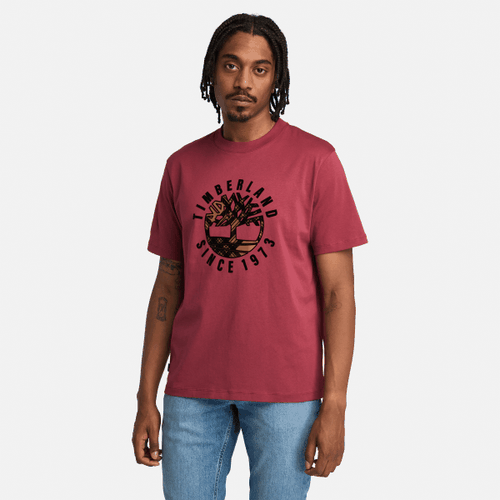 Holiday T-Shirt mit Grafik für Herren in , Mann, , Größe: L - Timberland - Modalova