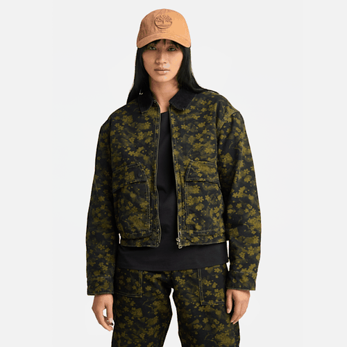 Strafford Steppjacke mit Print für Damen in Dunklem Print, Frau, , Größe: S - Timberland - Modalova