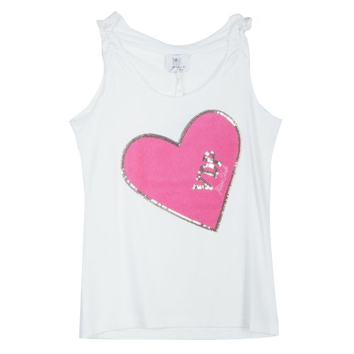 Embellished Heart Detail Sleeveless Top 8 Yrs - VDP - Modalova