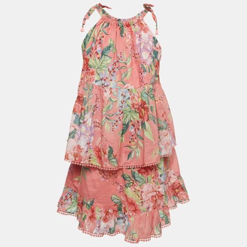 Floral Print Cotton Top & Skirt Set (10 Yrs) - Zimmermann - Modalova