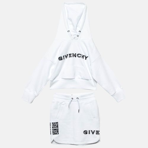 Kids Logo Embroidered Skirt & Hoodie Set 6 Yrs - Givenchy - Modalova