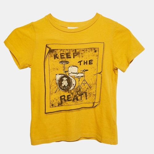 Kids Printed Cotton T-Shirt 5 Years - Gucci - Modalova