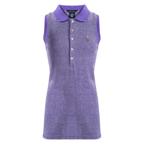 Honeycomb Knit Sleeveless Polo T-Shirt 16 Yrs - Ralph Lauren - Modalova