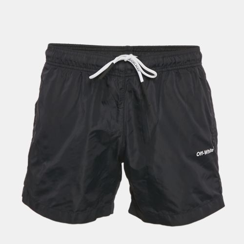 Logo Print Nylon Shorts M - Off-White - Modalova