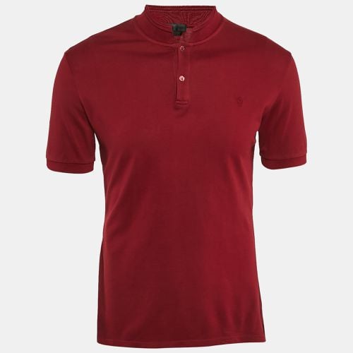 Cotton Pique Polo T-Shirt M - Alexander McQueen - Modalova