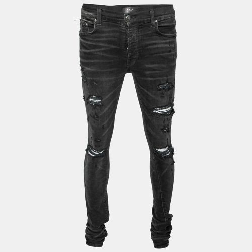 Distressed Denim Slim Fit Jeans M - Amiri - Modalova