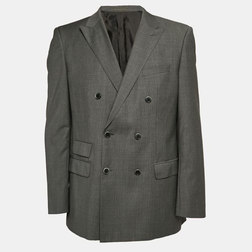 Patterned Virgin Wool Super 100 Blazer XL - Boss By Hugo Boss - Modalova