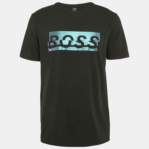 Logo Print Cotton Crew Neck T-Shirt L - Boss By Hugo Boss - Modalova