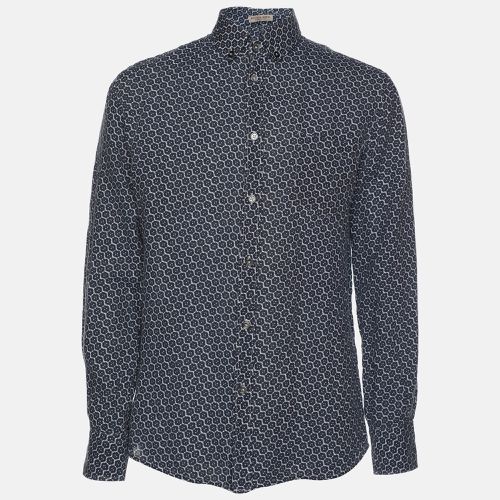 Printed Long Sleeve Button Front Shirt M - Bottega Veneta - Modalova