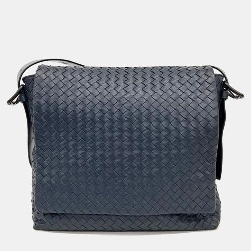 Leather Mesh Crossbody Bag - Bottega Veneta - Modalova