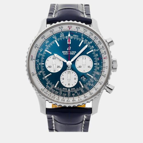 Stainless Steel Navitimer AB0127211C1P1 Automatic Men's Wristwatch 46 mm - Breitling - Modalova