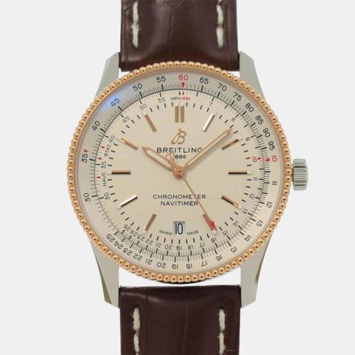 K Navitimer Automatic 41 Combi U17326 Men's Watch - Breitling - Modalova