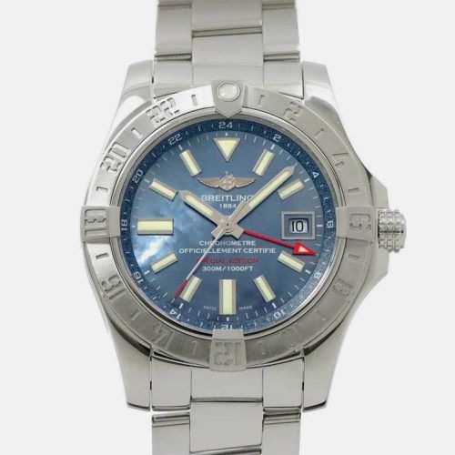 Shell Stainless Steel Avenger II Automatic Men's Wristwatch 44 mm - Breitling - Modalova