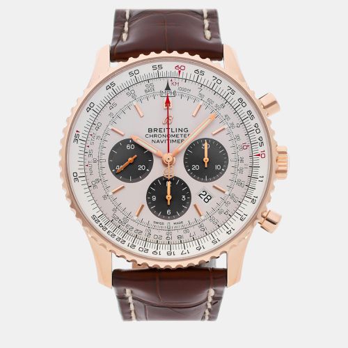 K Rose Gold Navitimer RB0127121G1P1 Automatic Men's Wristwatch 46 mm - Breitling - Modalova