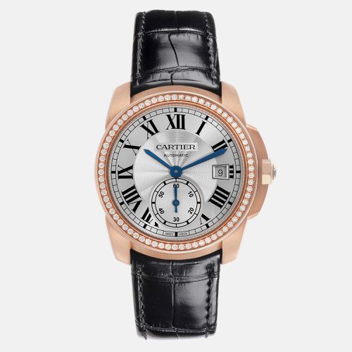 Calibre Dial Rose Gold Diamond Men's Watch 38.0 mm - Cartier - Modalova