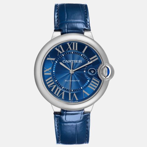 Ballon Bleu Stainless Steel Dial Watch WSBB0027 42 mm - Cartier - Modalova