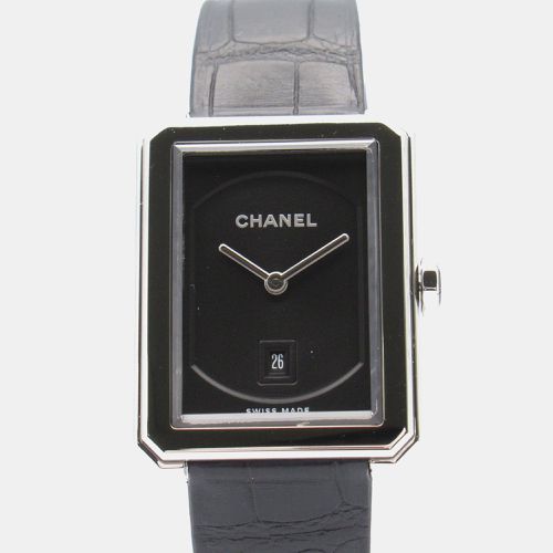 Stainless Steel Boy-Friend H4884 Quartz Men's Wristwatch 34 mm - Chanel - Modalova