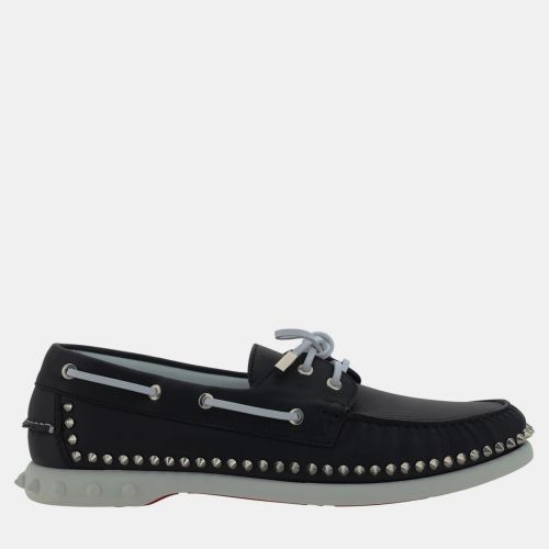 Silver Gerockel Boat Shoes IT 45 - Christian Louboutin - Modalova