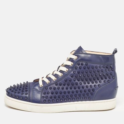 Leather Louis Spikes High Top Sneakers Size 43.5 - Christian Louboutin - Modalova