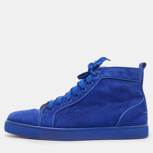 Suede Leather High Top Sneakers Size 42 - Christian Louboutin - Modalova