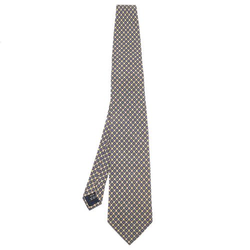 Floral Printed Silk tie - Dunhill - Modalova