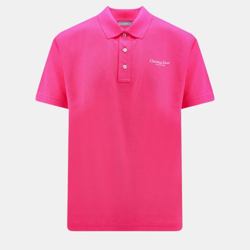 Embroidered Logo Polo Shirt L - Dior - Modalova