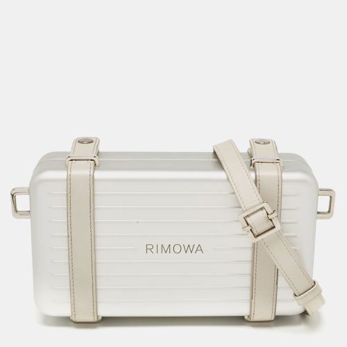 Christian x Rimowa Aluminum and Leather Personal Clutch Bag - Dior - Modalova