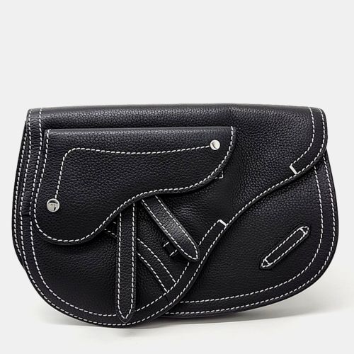 Leather Saddle Crossbody Bag - Dior - Modalova