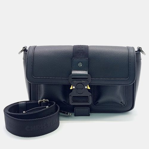 Leather Hit the Road Messenger Bag - Dior - Modalova