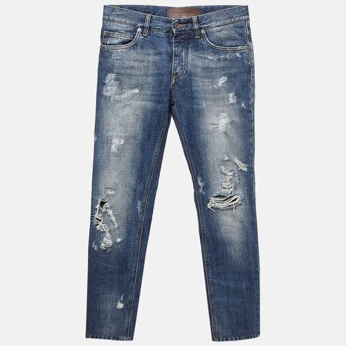 Distressed Denim Jeans S Waist 30" - Dolce & Gabbana - Modalova