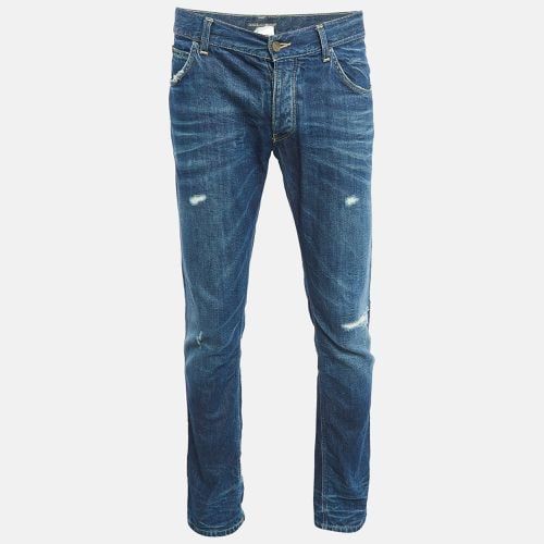 Washed Denim Jeans S Waist 34" - Dolce & Gabbana - Modalova