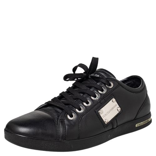 Cap Toe Low Top Sneakers Size 40.5 - Dolce & Gabbana - Modalova