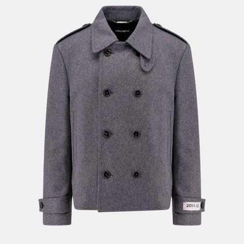 Cashmere and wool caban Re-Edition Coat IT 52 - Dolce & Gabbana - Modalova