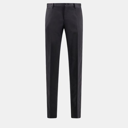 Virgin Wool And Silk Trouser Pants IT 52 - Dolce & Gabbana - Modalova