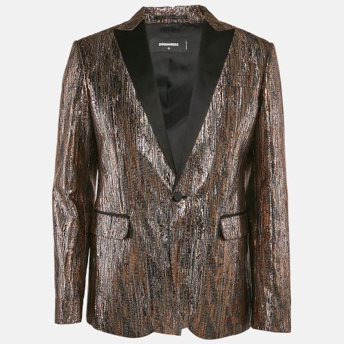 Lurex Single Breasted Blazer XL - Dsquared2 - Modalova