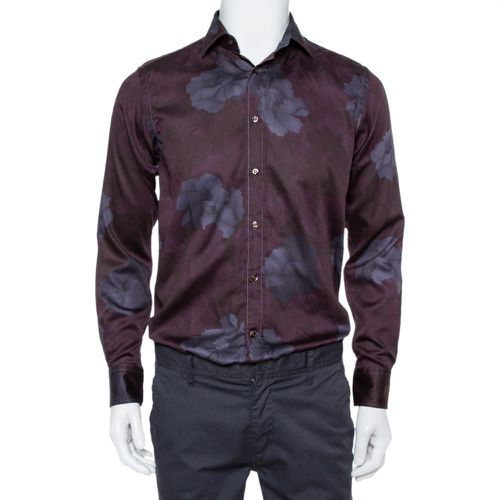 Printed Cotton Button Front Shirt M - Etro - Modalova