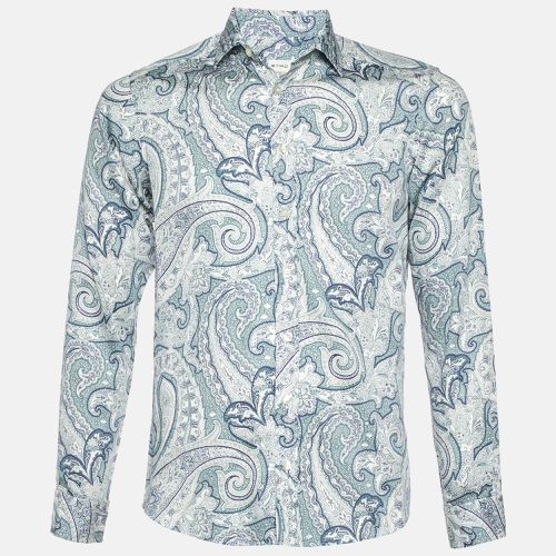 Paisley Print Cotton Full Sleeve Shirt S - Etro - Modalova