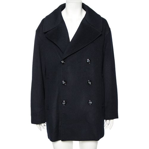 Cashmere Double Breasted Coat XXXL - Emporio Armani - Modalova