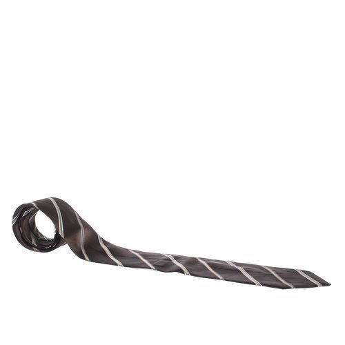 Diagonal Striped Traditional Silk Tie - Ermenegildo Zegna - Modalova