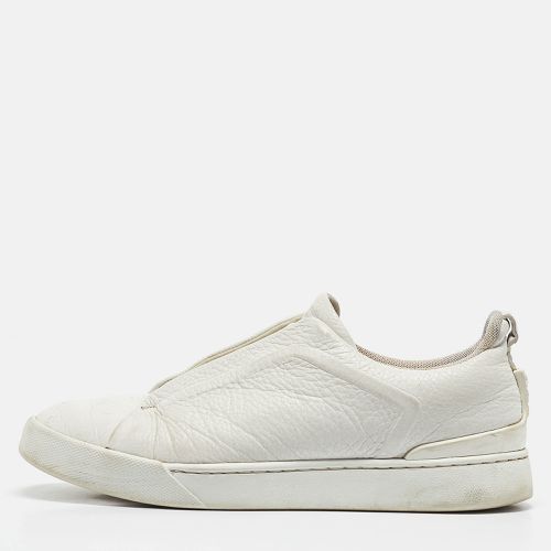 Leather Slip On Sneakers Size 42 - Ermenegildo Zegna - Modalova