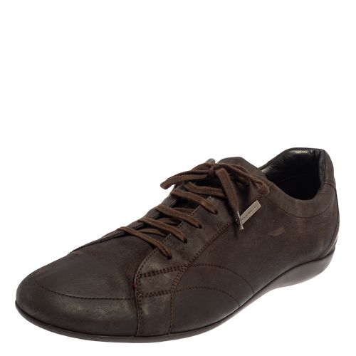 Canvas Low Top Sneakers Size 43.5 - Ermenegildo Zegna - Modalova