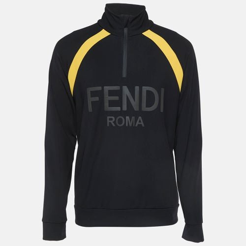 Logo Applique Jersey Sweatshirt XL - Fendi - Modalova