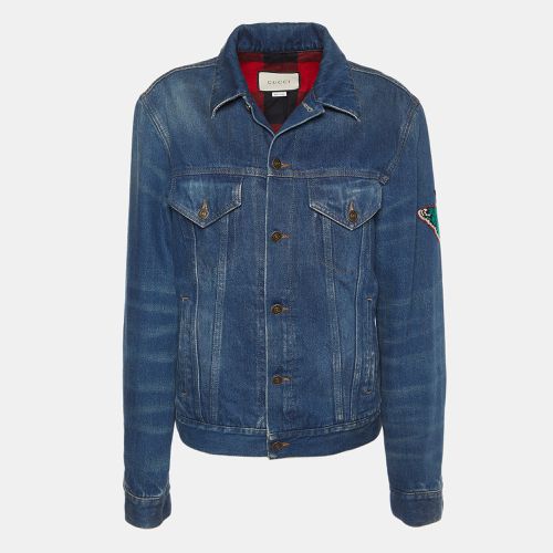 Denim L'Aveugle Par Amour Jacket S - Gucci - Modalova