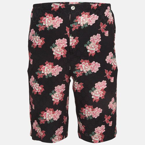 Floral Print Silk Shorts XS - Gucci - Modalova